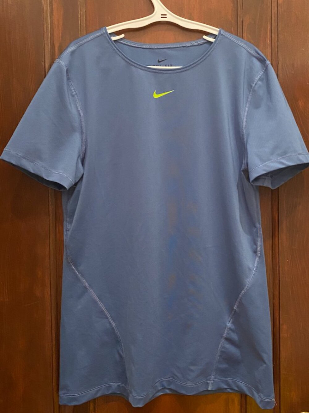 Nike Purple Athletic Dri-Fit Shortsleeve, Size S